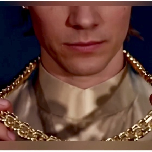 Bismark 25”/8mm Chain  gold plated 18K  NWOT - Picture 9 of 16